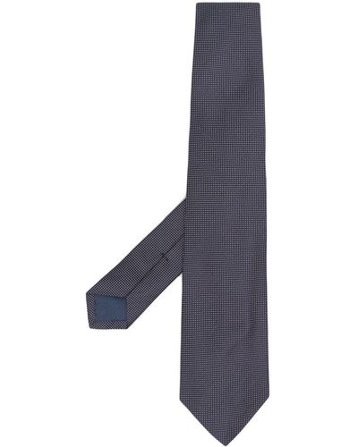 Polo Ralph Lauren Krawatte mit aufgestickten Polka Dots - Lila