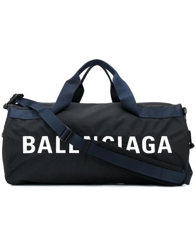 Balenciaga Wheel Gym Bag - Black