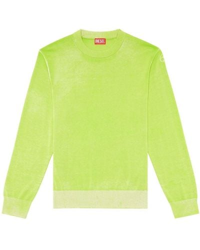 DIESEL K-larence-b Cotton Sweater - Green