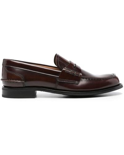 Church's Pembrey W5 Leather Loafers - Brown