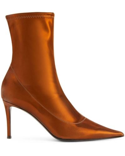 Giuseppe Zanotti Ametista 85mm Ankle Boots - Brown