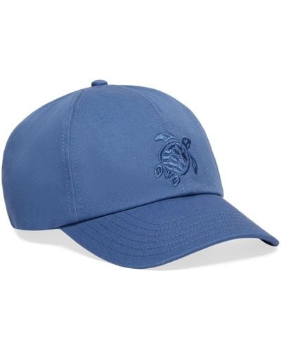 Vilebrequin Logo-embroidered Cotton Baseball Cap - Blue