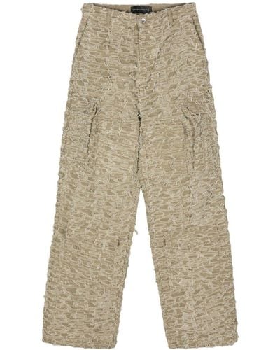 Who Decides War Husk Wide-leg Trousers - Natural