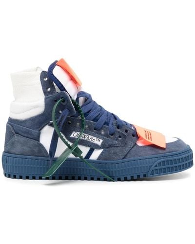Off-White c/o Virgil Abloh Off Court 3.0 High-top Sneakers - Blue