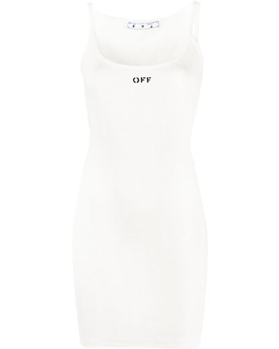 Off-White c/o Virgil Abloh Dress With Logo - White