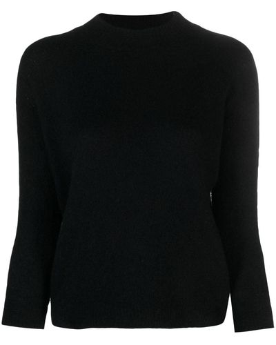 Roberto Collina Long-sleeve Knitted Sweater - Black