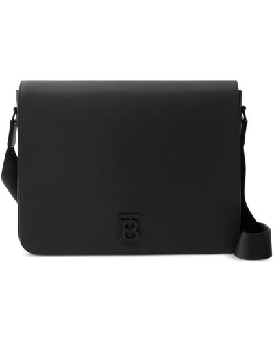 Burberry Bolso messenger Alfred mediano - Negro