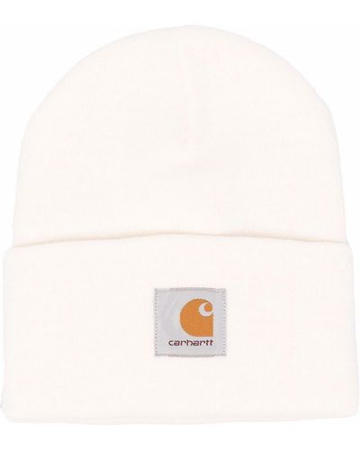 Carhartt Mütze mit Logo-Patch - Natur