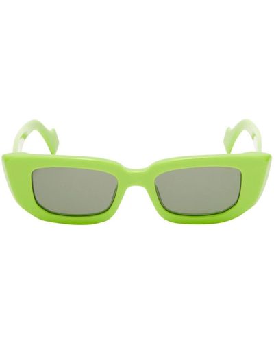Ambush Nova Square-frame Sunglasses - Green