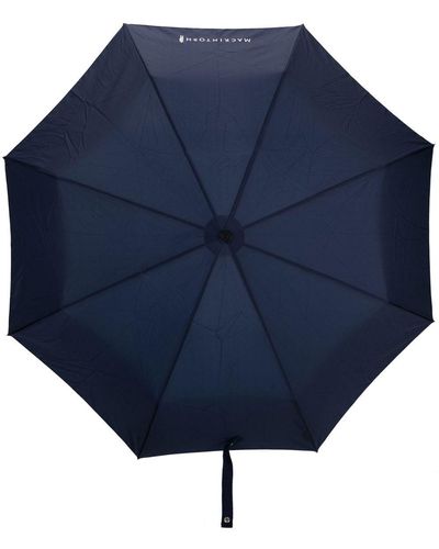 Mackintosh Ayr Automatik-Regenschirm - Blau
