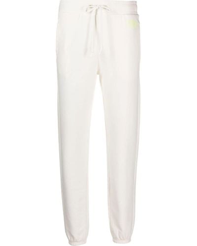 UGG Pantalones de chándal con logo estampado - Blanco