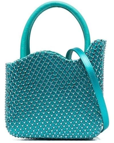 Le Silla Gilda Embellished Tote Bag - Blue