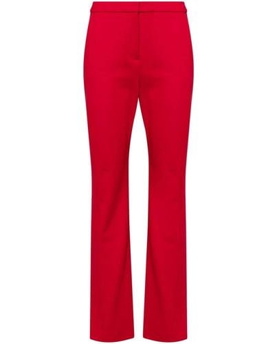 Karl Lagerfeld Split-hem Trousers - Red