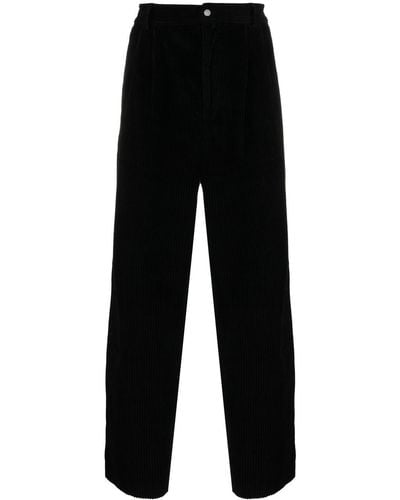 032c Corduroy Four-pocket Straight-leg Trousers - Black