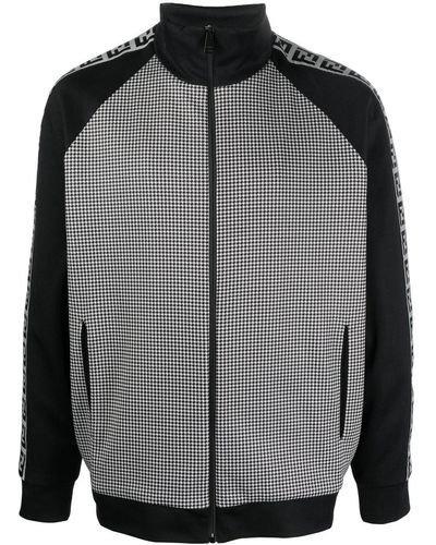 Fendi Zip-up Sweatshirt - Black
