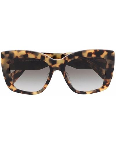 Miu Miu Cat-Eye-Sonnenbrille in Schildpattoptik - Mehrfarbig