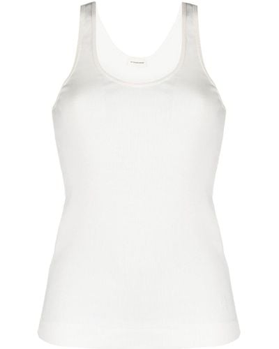 By Malene Birger Top Anisa a coste - Bianco