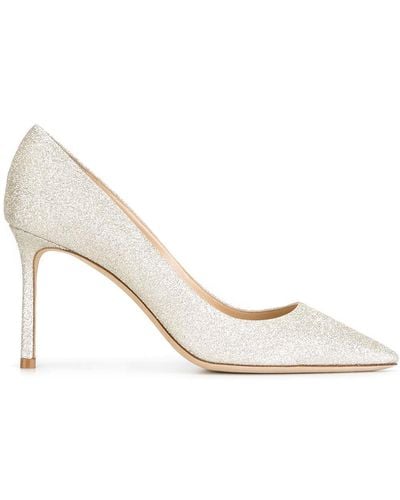 Jimmy Choo With Heel - Natural