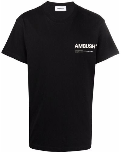 Ambush T-shirt à logo imprimé - Noir