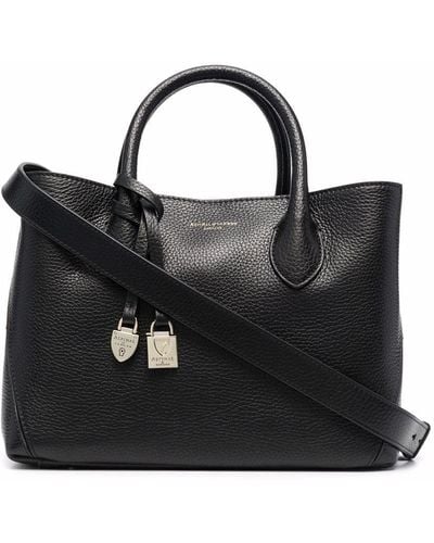 Aspinal of London London Leather Tote - Black