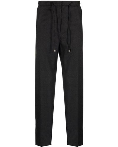 Lardini Drawstring Tailored Pants - Black