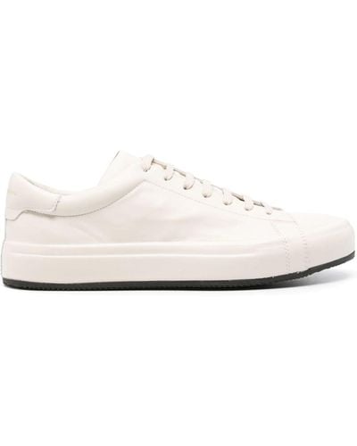 Officine Creative Logo-print Leather Trainers - White