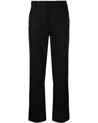 Carhartt Master Wool-blend Straight-leg Chinos - Black