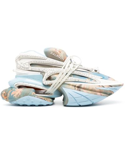 Balmain Sneakers Met Print - Meerkleurig