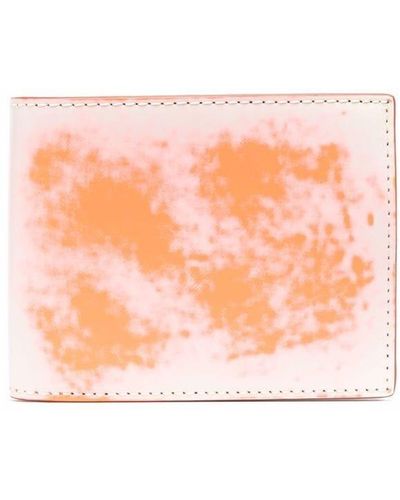 Camper Abstract-print Bifold Walet - White