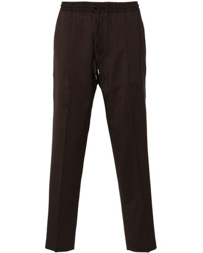 Briglia 1949 Drawstring-waist Chino Trousers - Black