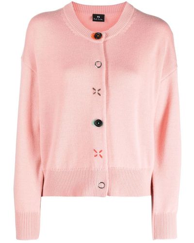PS by Paul Smith Wool Cardigan - Pink