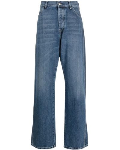 Alexander McQueen Jeans workwear in denim - Blu