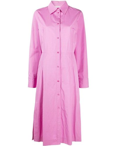 Nina Ricci Long Shirt Dress - Pink