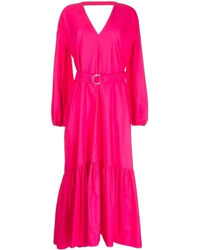 Acler Springer Organic Cotton Maxi Dress - Pink