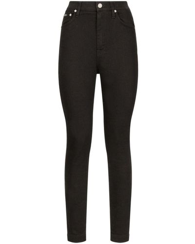 Dolce & Gabbana Audrey Skinny-Jeans - Schwarz