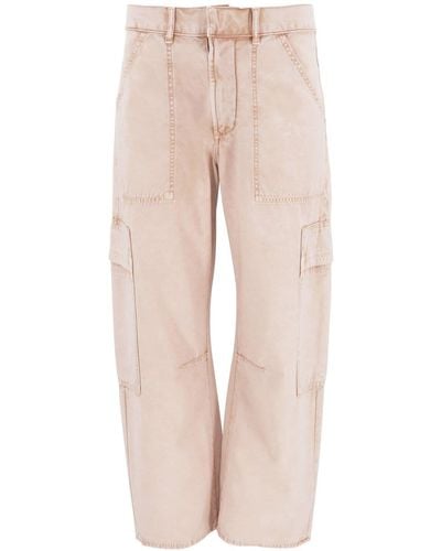 Citizens of Humanity Marcelle Low Waist Cargo Jeans - Naturel