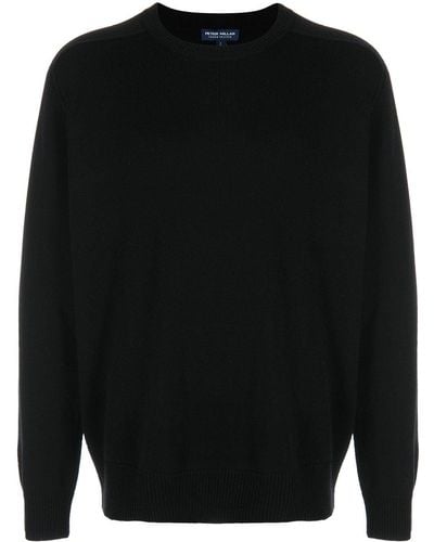 Peter Millar Crew-neck Knitted Sweater - Black