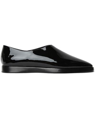 Fear Of God Eternal Patent-finish Loafers - Black