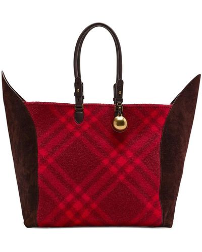 Burberry Tote bag Shield extra large - Rosso