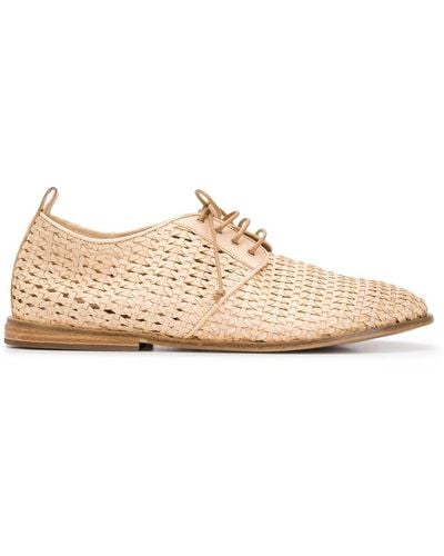Marsèll Woven Derby Shoes - Natural