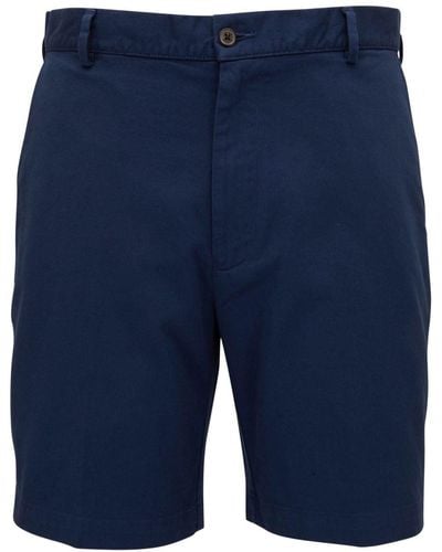 Peter Millar Tailored Chino Shorts - Blue