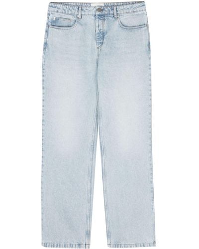 Ami Paris Straight-leg Jeans - Blue
