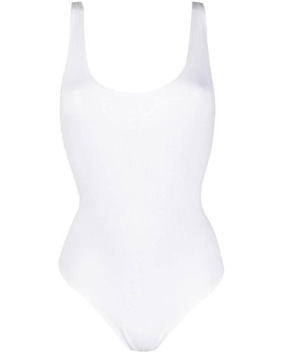 Wolford Fine-ribbed Body - White