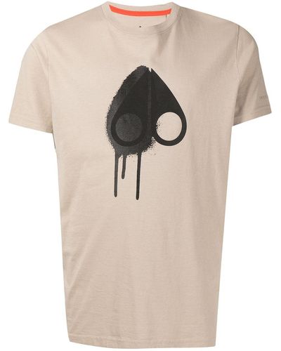 Moose Knuckles グラフィック Tシャツ - ナチュラル