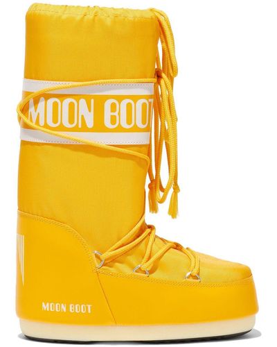Moon Boot Icon スノーブーツ - イエロー