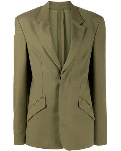 Dion Lee Jackets Green