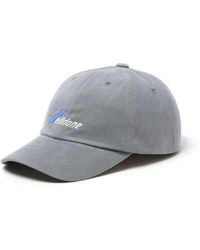 we11done Logo-embroidered Baseball Cap - Gray