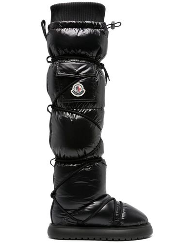 Moncler Gaia Knee-high Snow Boots - Black