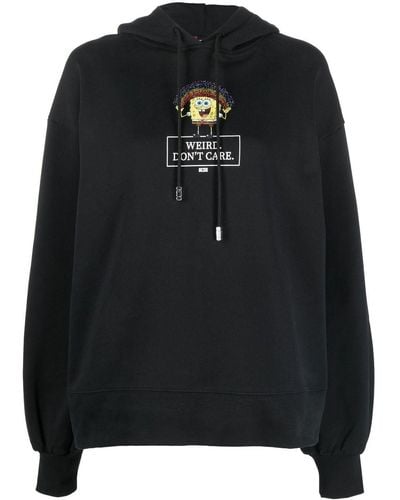 Gcds Sweatshirt With Print - Black