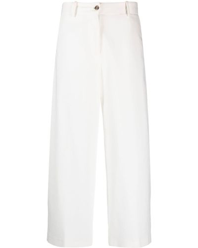 Fabiana Filippi Pantalon ample à coupe courte - Blanc